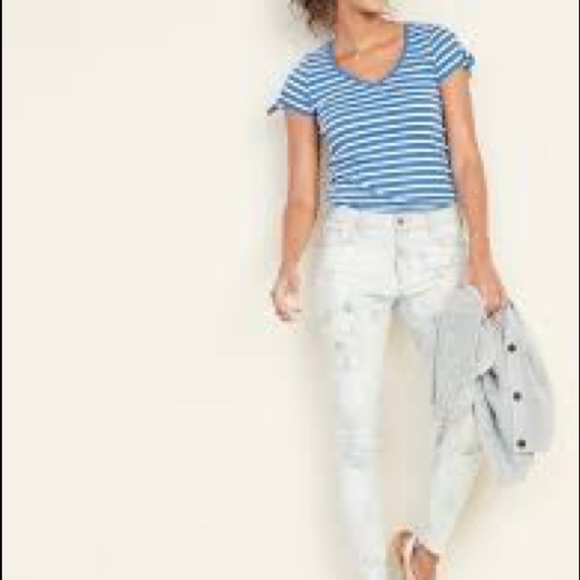 Old Navy Rockstar Tie Dye Skinny Ankle Jeans - Picture 12 of 12